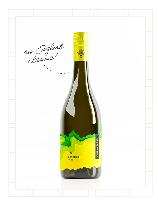 Bacchus Wine Bottle